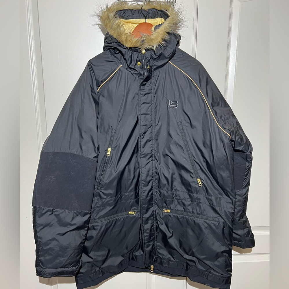Nike,‎ LeBron, James L23 down puffer, jacket size large, hooded